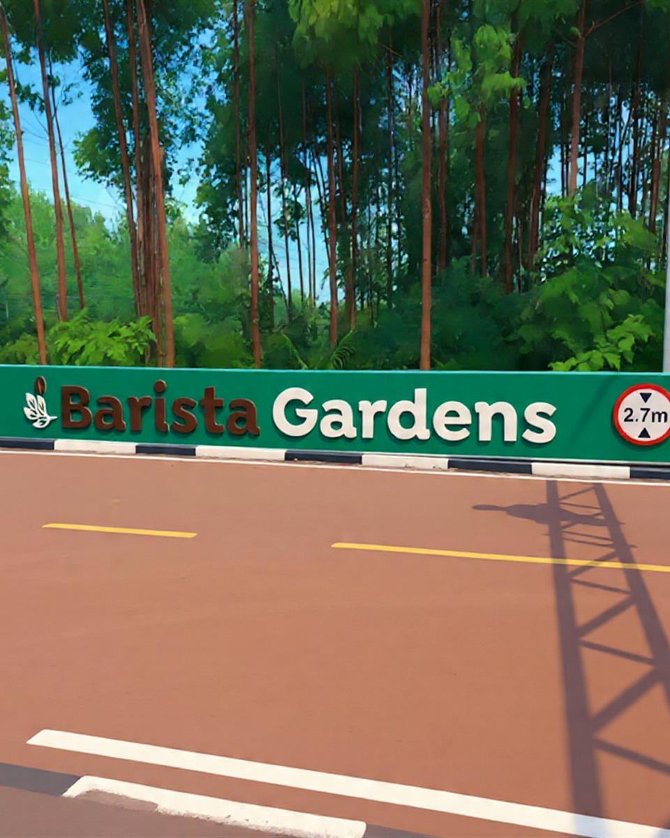 Barista Gardens Gantry