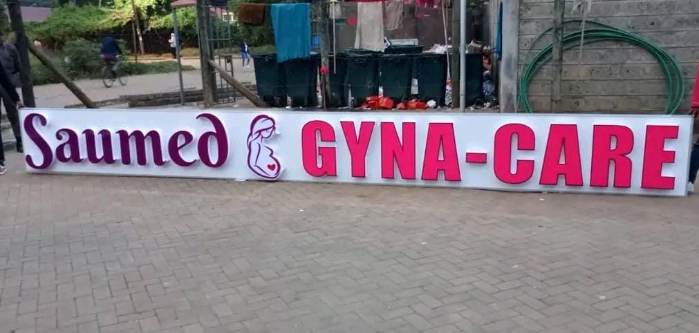 Saumed & Gyna-Care Sign